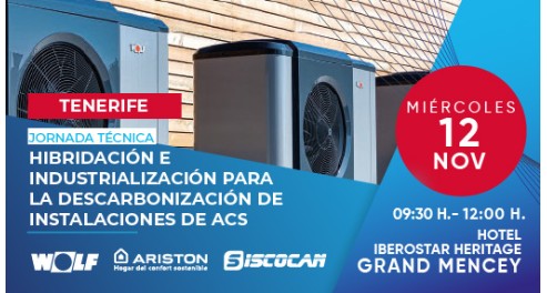 Soluciones híbridas para descarbonización en instalaciones ACS