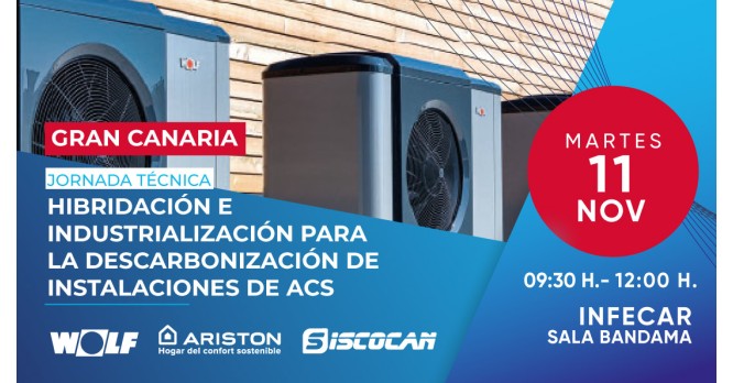 Soluciones híbridas para descarbonización en instalaciones ACS