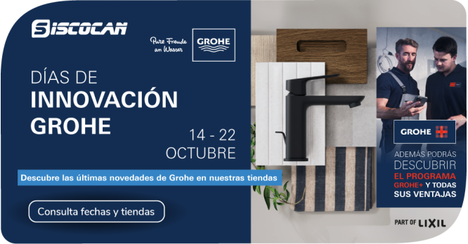 Días de Innovación Grohe en tiendas Siscocan