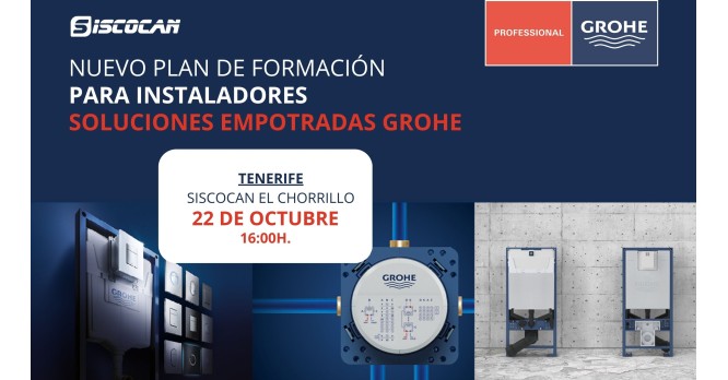 Formación Grohe para instaladores | Tenerife